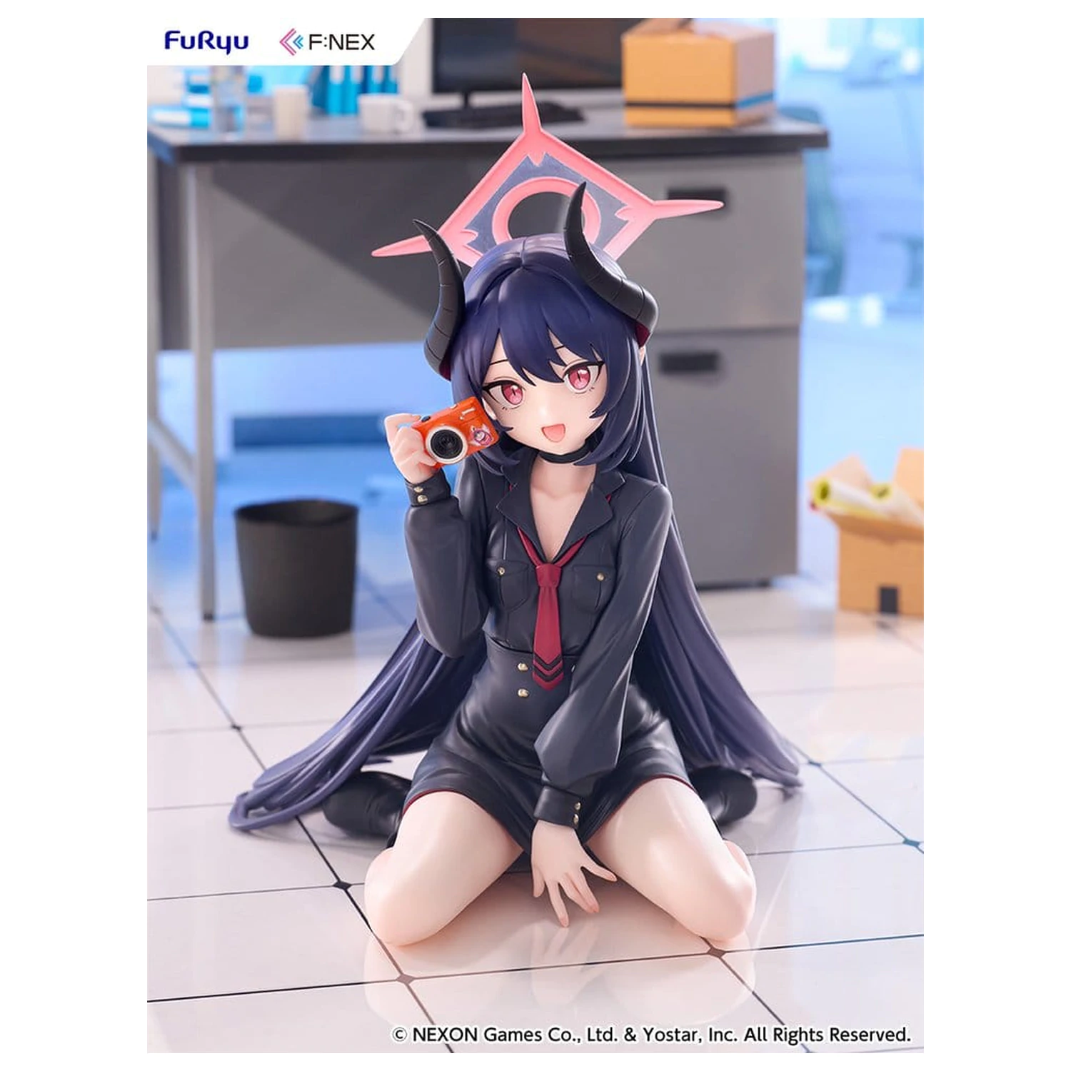 Blue Archive F:NEX PVC figúrka 1/7 Chiaki Memorial lobby Ver. 38 cm produktová fotografia
