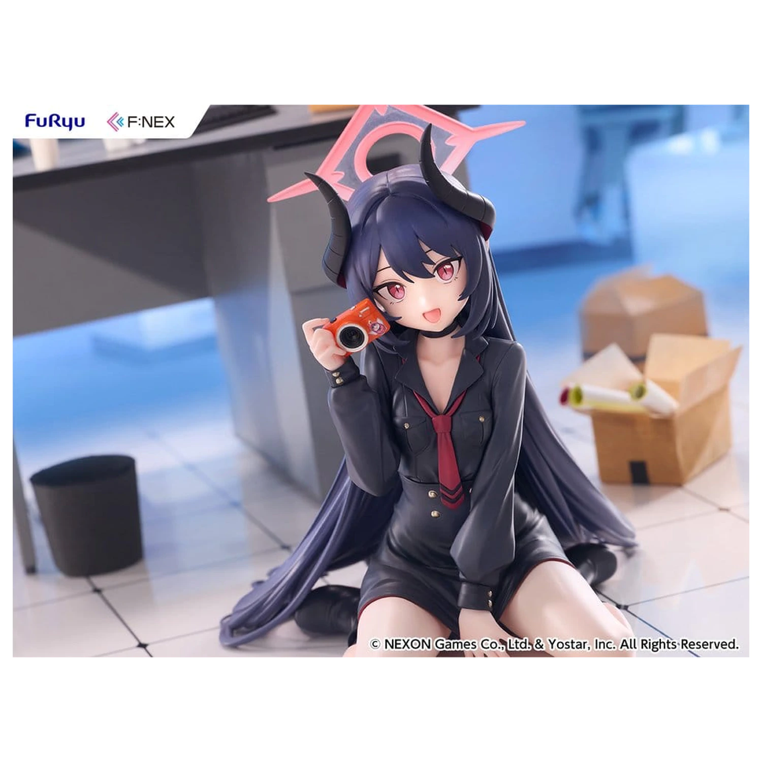 Blue Archive F:NEX PVC figúrka 1/7 Chiaki Memorial lobby Ver. 38 cm produktová fotografia