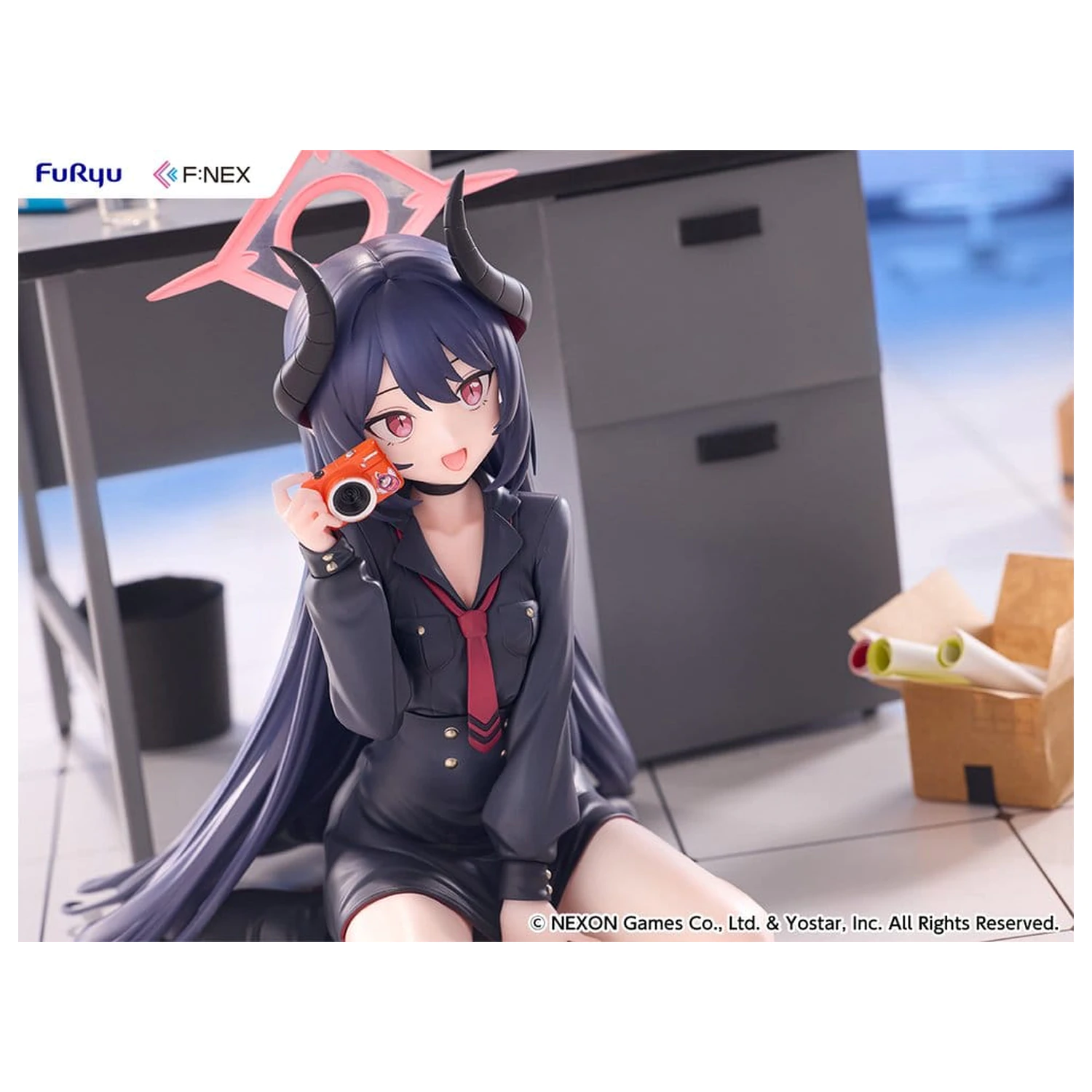 Blue Archive F:NEX PVC figúrka 1/7 Chiaki Memorial lobby Ver. 38 cm produktová fotografia