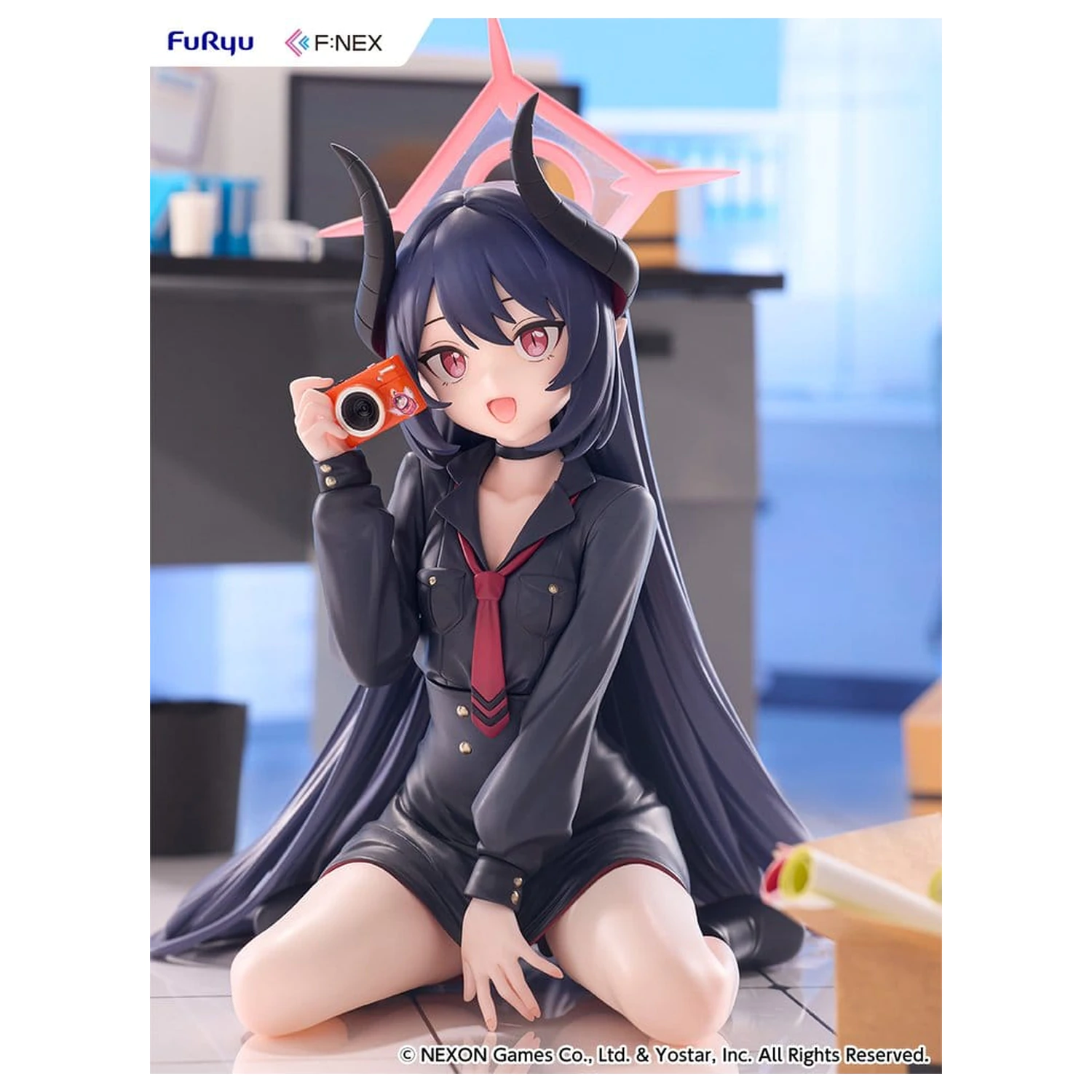 Blue Archive F:NEX PVC figúrka 1/7 Chiaki Memorial lobby Ver. 38 cm produktová fotografia