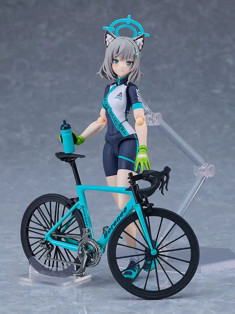 Blue Archive Figma akčná figúrka Shiroko Sunaookami Cycling DX Edition 15 cm produktová fotografia