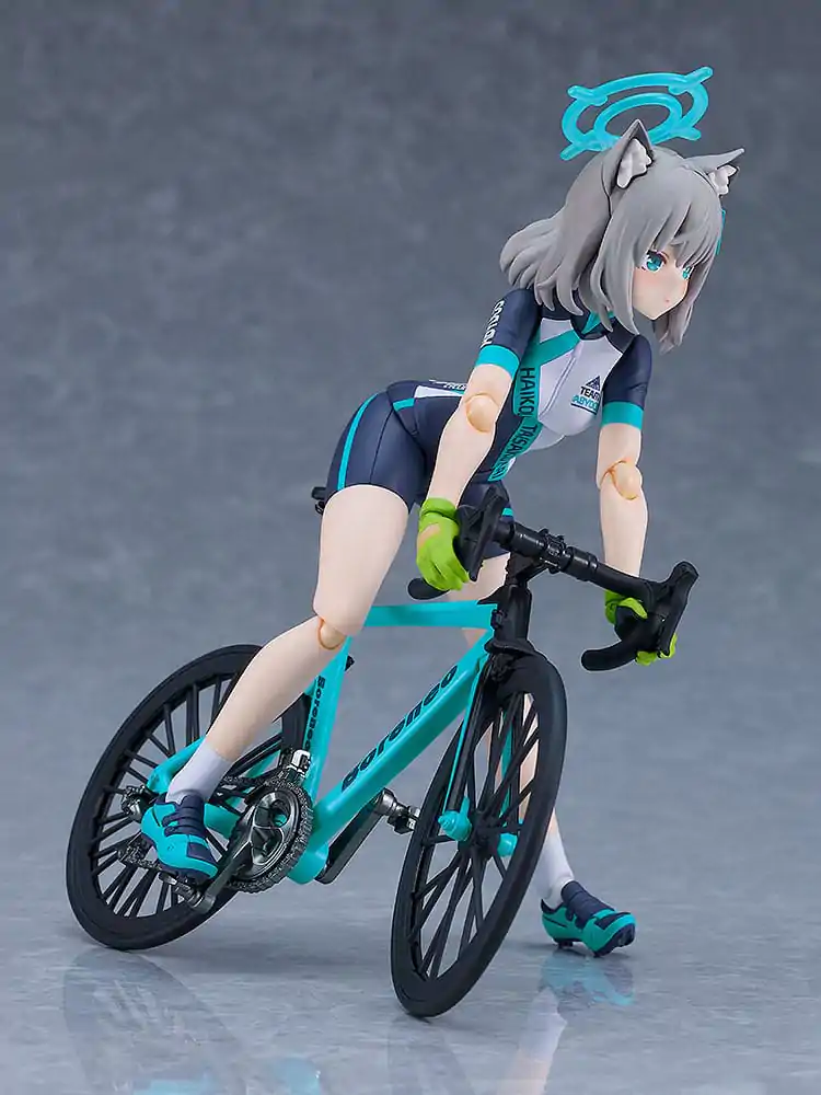 Blue Archive Figma akčná figúrka Shiroko Sunaookami Cycling DX Edition 15 cm produktová fotografia