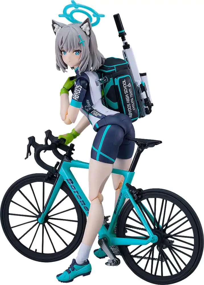 Blue Archive Figma akčná figúrka Shiroko Sunaookami Cycling DX Edition 15 cm produktová fotografia