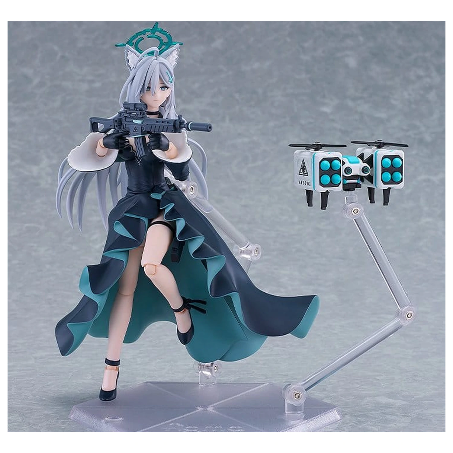Blue Archive Figma akčná figúrka Shiroko*Terror 15 cm produktová fotografia