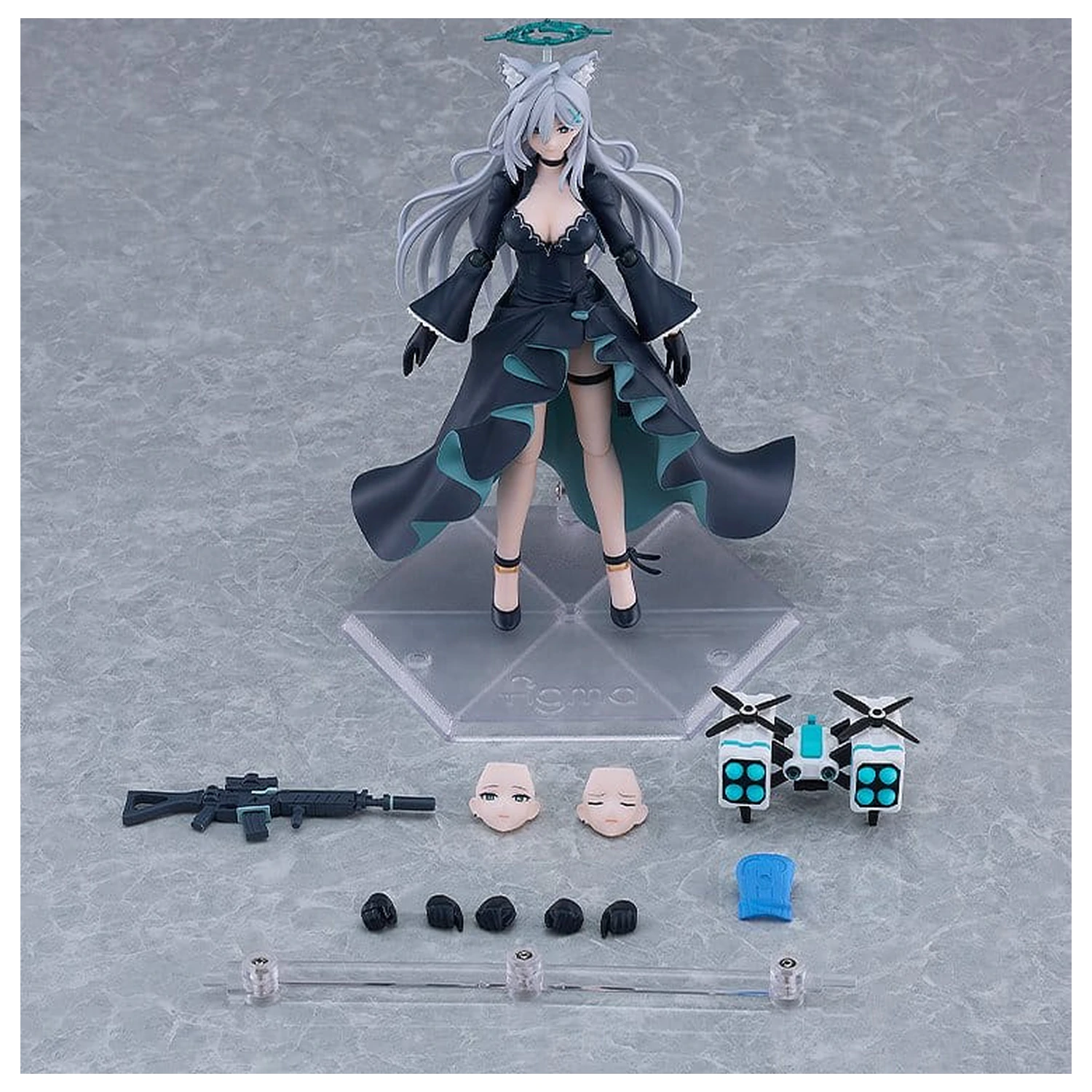 Blue Archive Figma akčná figúrka Shiroko*Terror 15 cm produktová fotografia