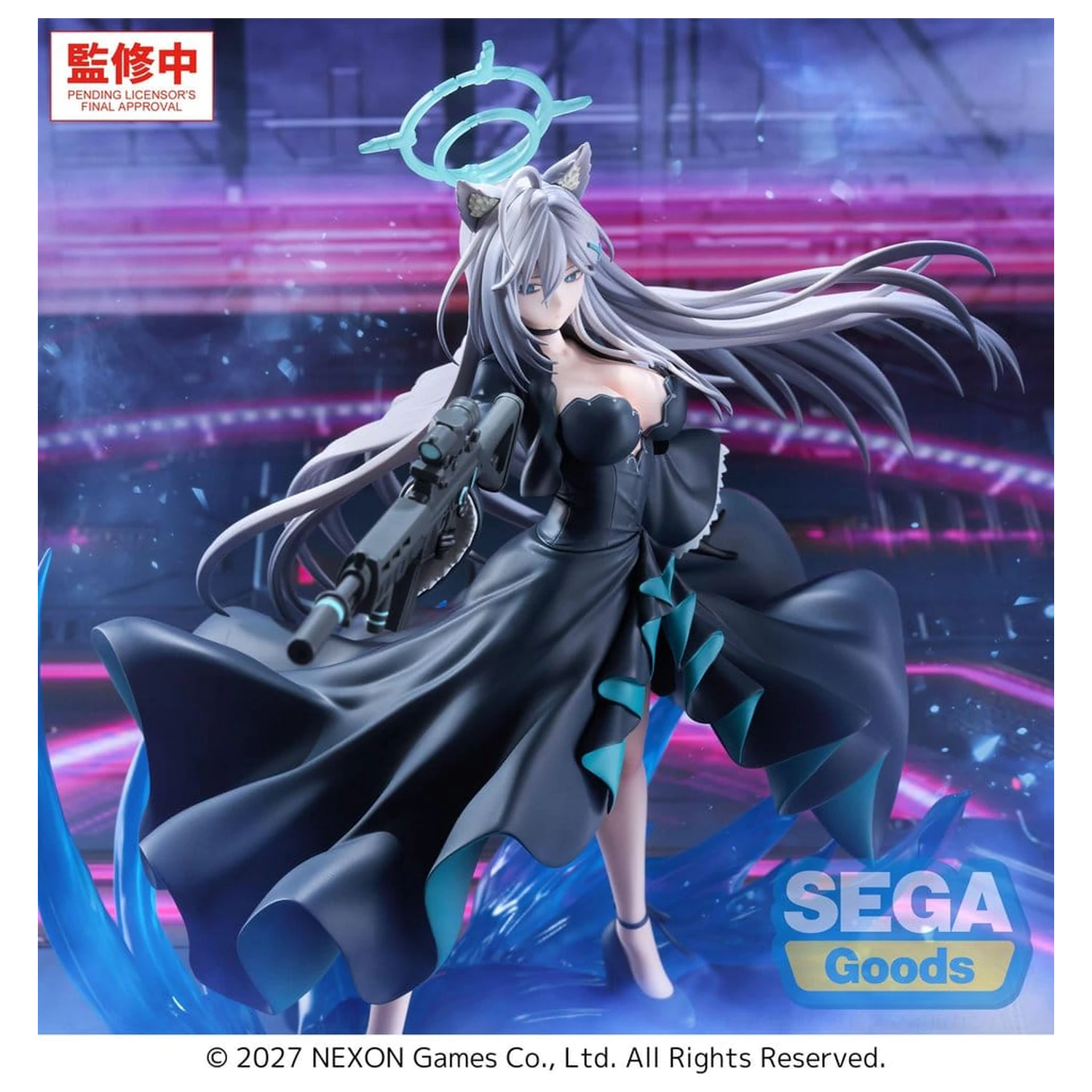 Blue Archive FIGURIZMa PVC figúrka Shiroko*Terror ~The Decisive Battle of the Ark~ 23 cm produktová fotografia