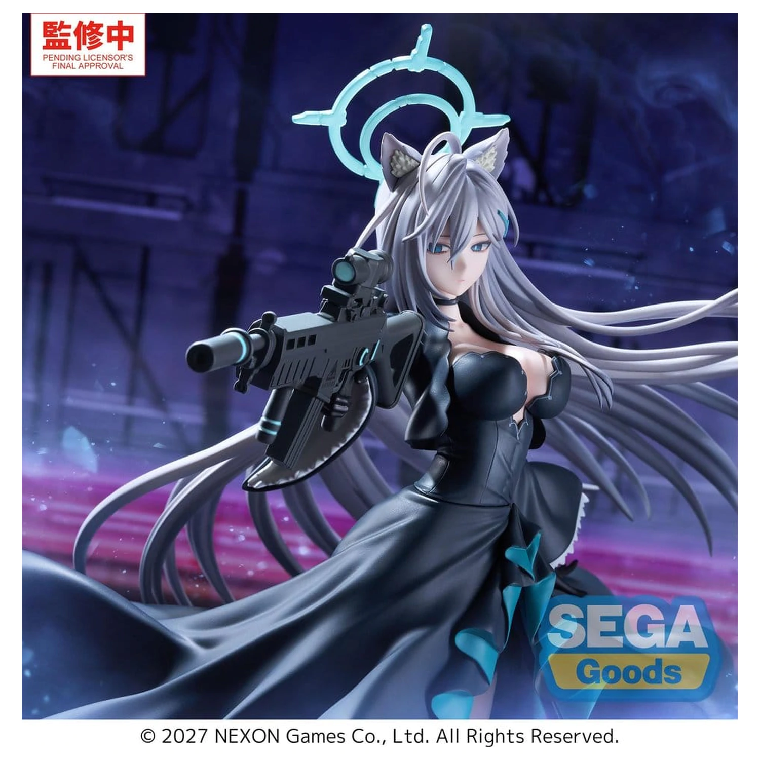 Blue Archive FIGURIZMa PVC figúrka Shiroko*Terror ~The Decisive Battle of the Ark~ 23 cm produktová fotografia
