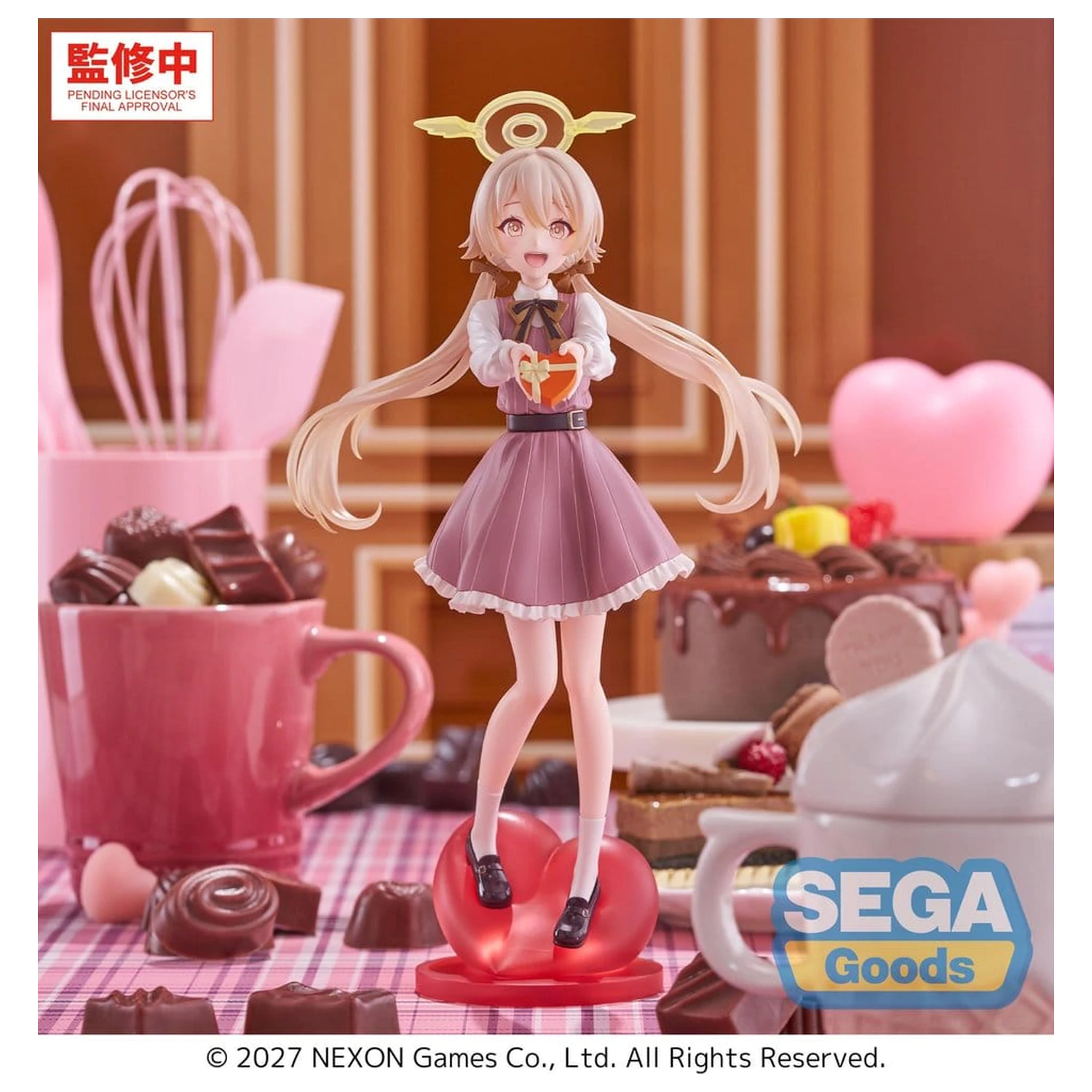Blue Archive XStellar PVC Figúrka Hifumi Happy Valentine!! 22 cm produktová fotografia