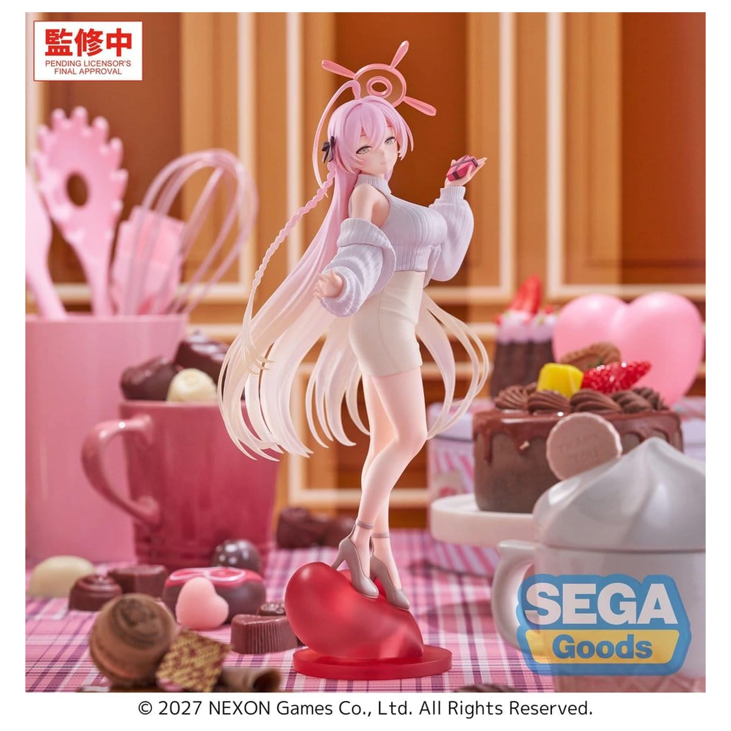 Blue Archive XStellar PVC figúrka Hanako Happy Valentine!! 25 cm produktová fotografia