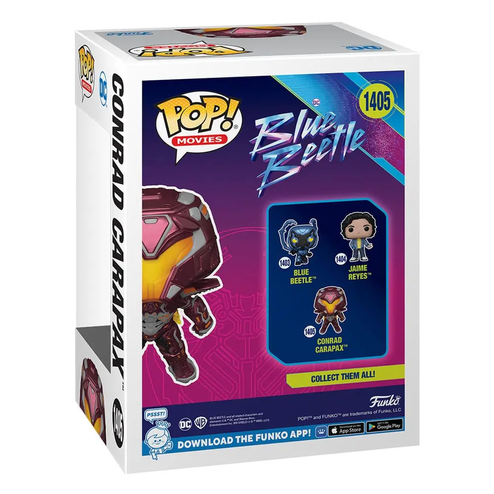 Blue Beetle POP! Movies Vinylová Figúrka Conrad Carapax 9 cm produktová fotografia