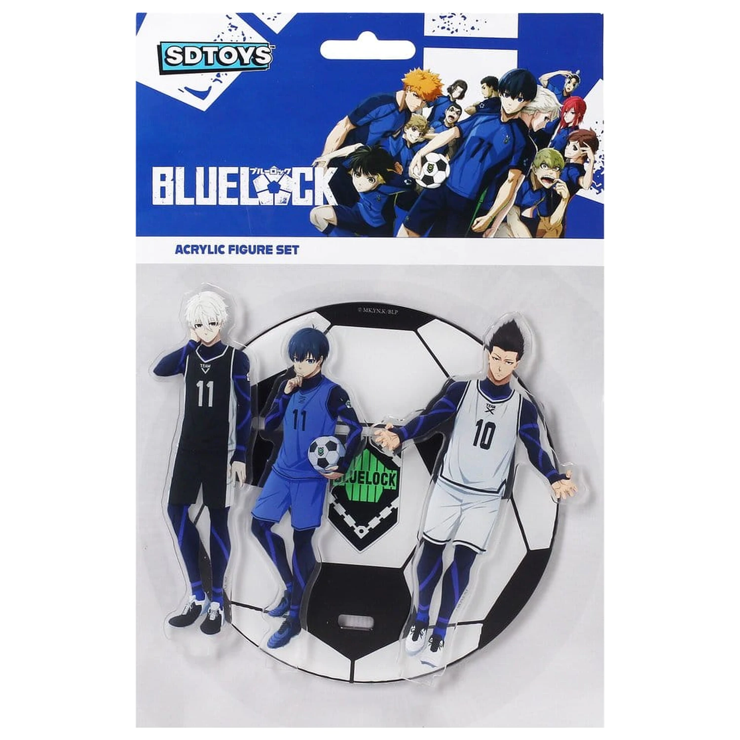 Blue Lock Akrylové figúrky Súprava 15 cm produktová fotografia