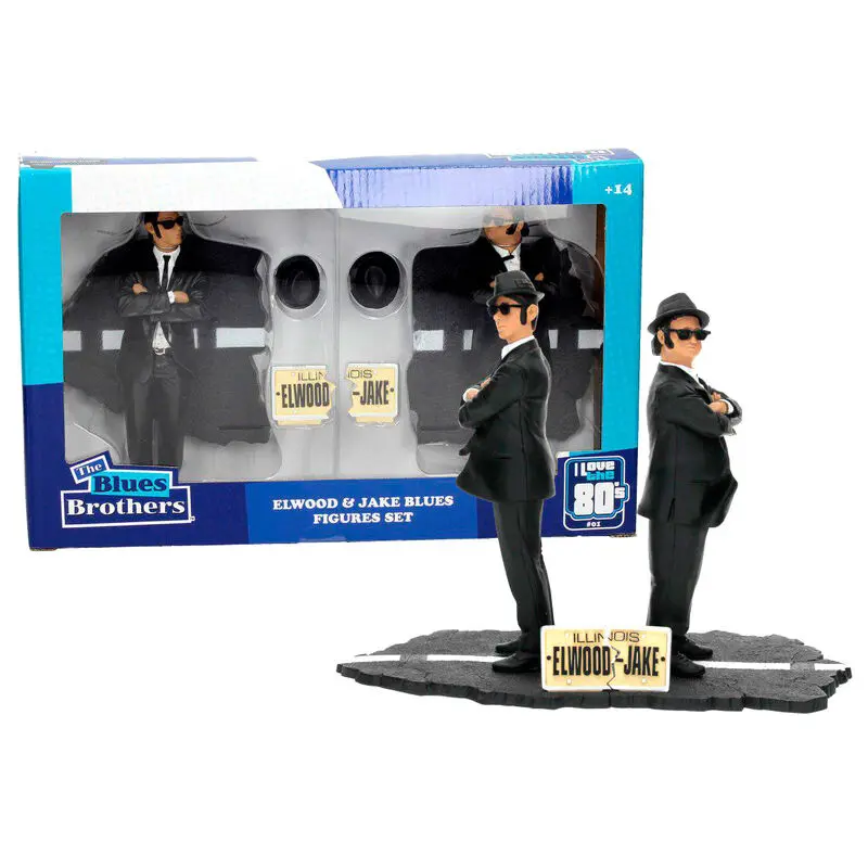 Blues Brothers Movie Icons Soška 2-Pack Jake & Elwood 18 cm produktová fotografia