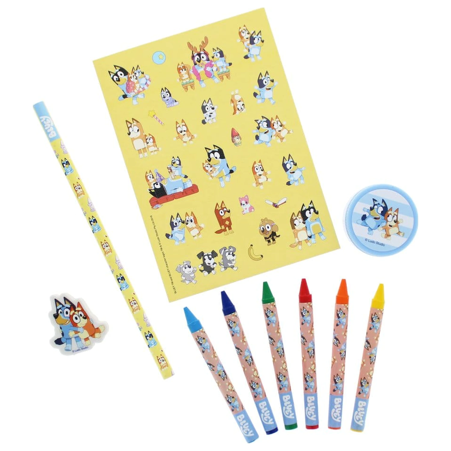 Bluey 11-dielna súprava písacích potrieb produktová fotografia