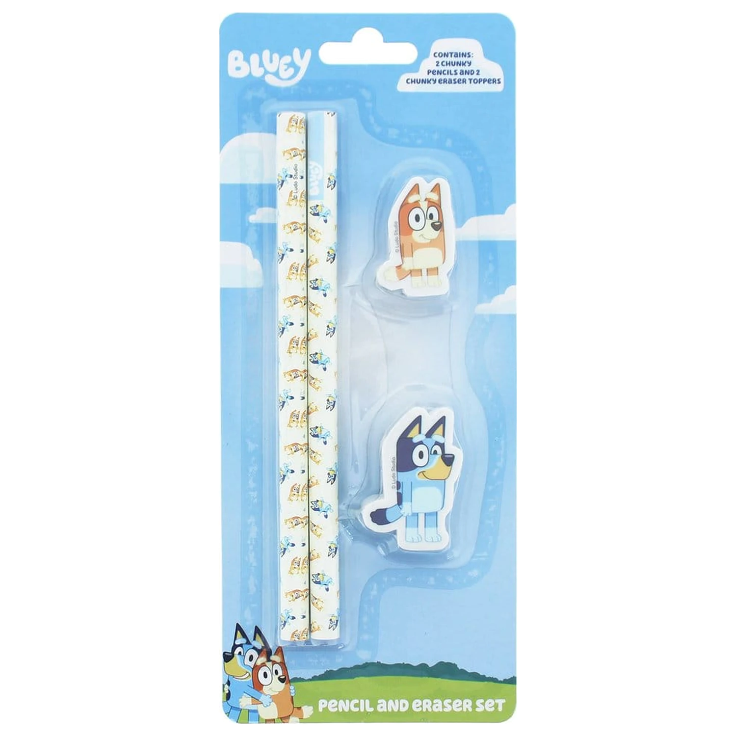 Bluey 4-dielny súprava kancelárskych potrieb produktová fotografia