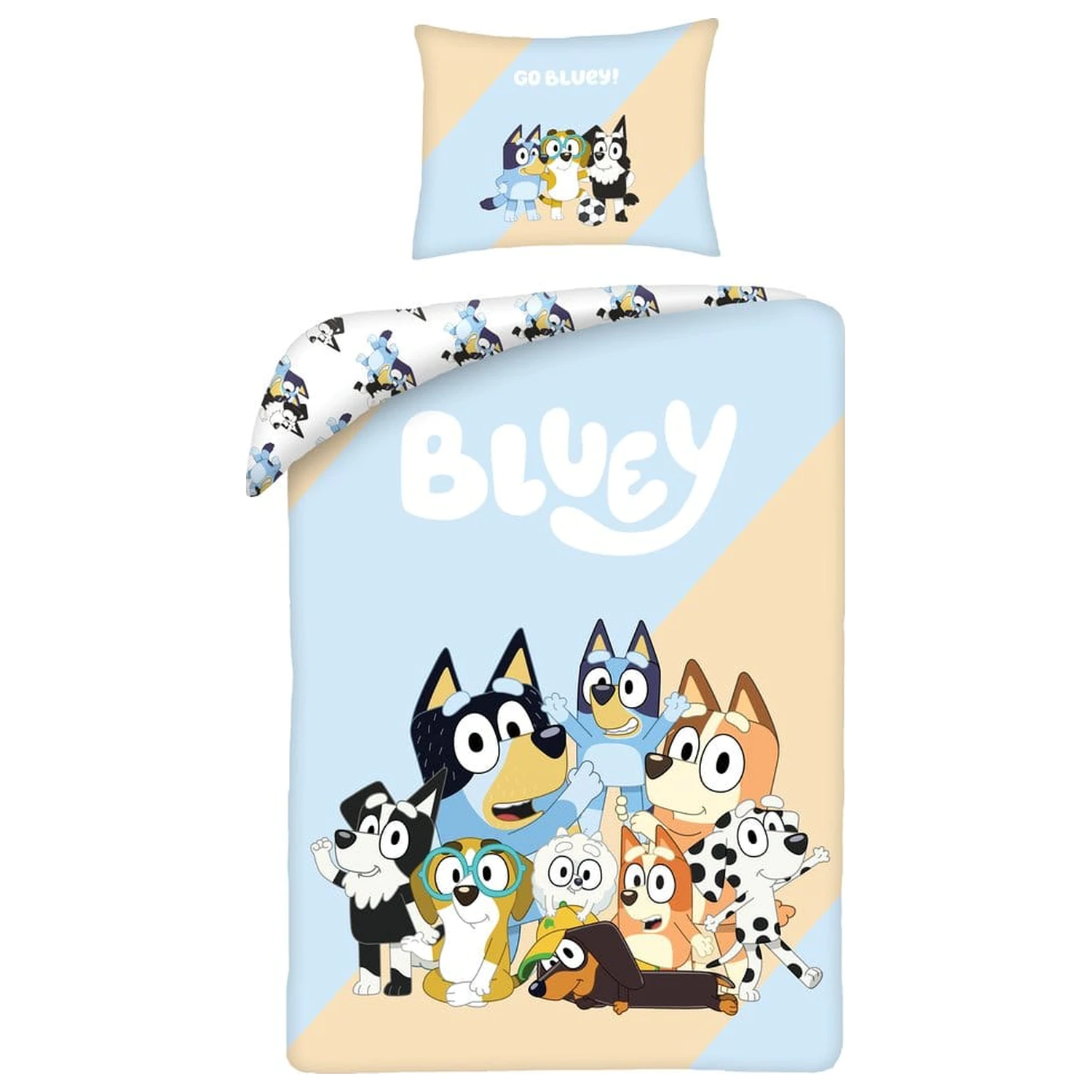 Bluey obliečky Go Bluey produktová fotografia