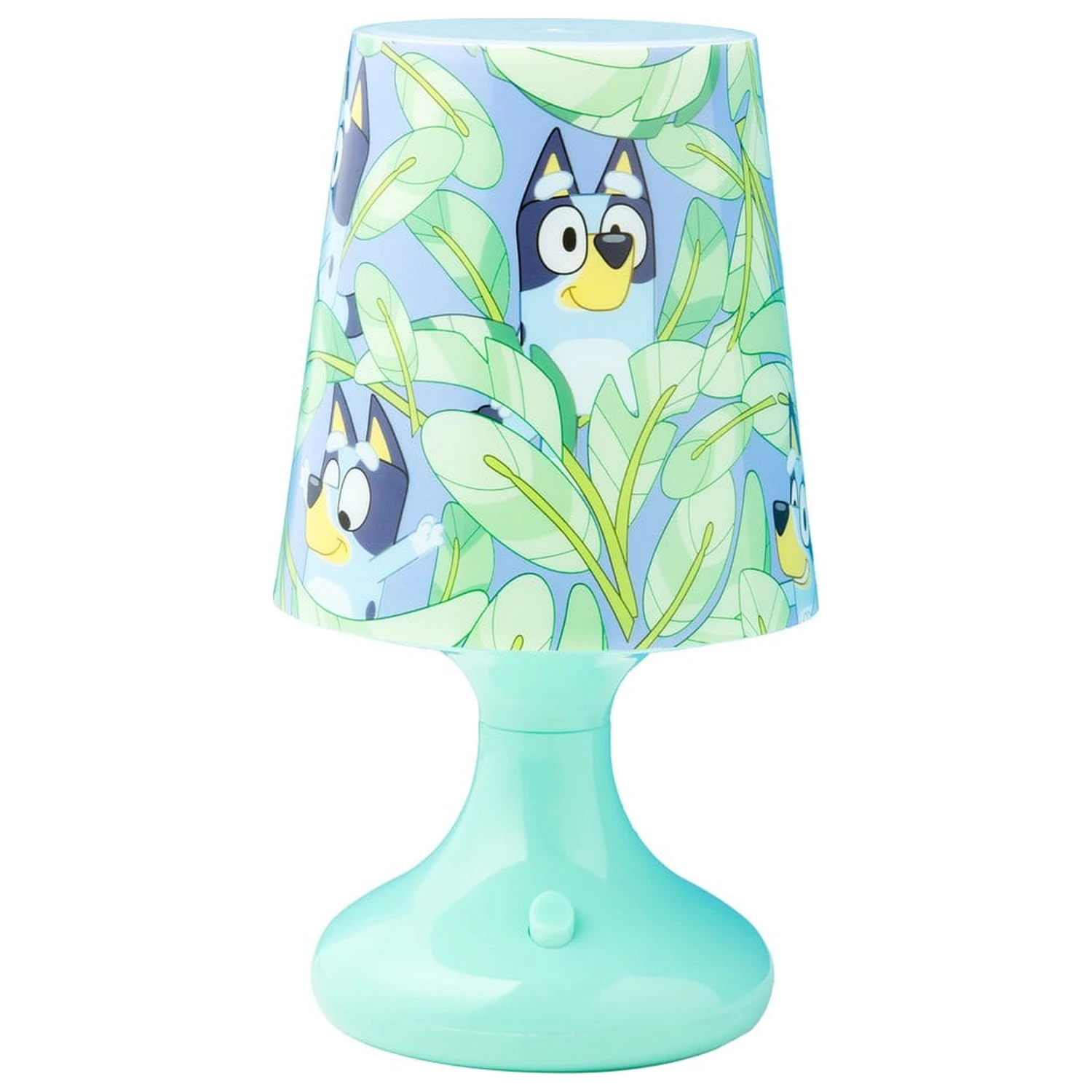 Bluey stolná lampa produktová fotografia