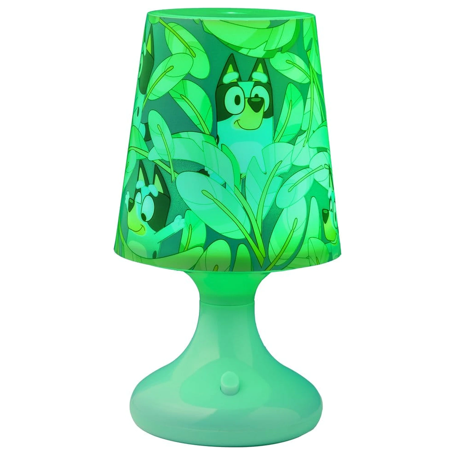Bluey stolná lampa produktová fotografia