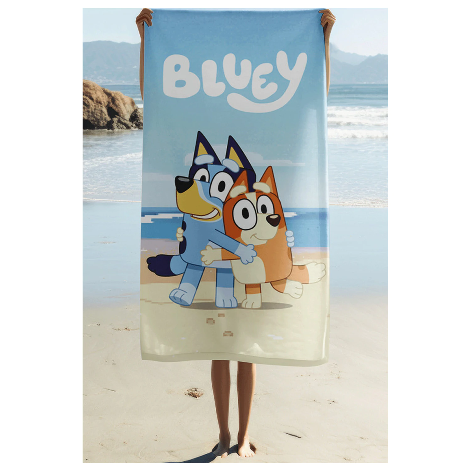 Bluey Beach Hug uterák 70x140cm produktová fotografia