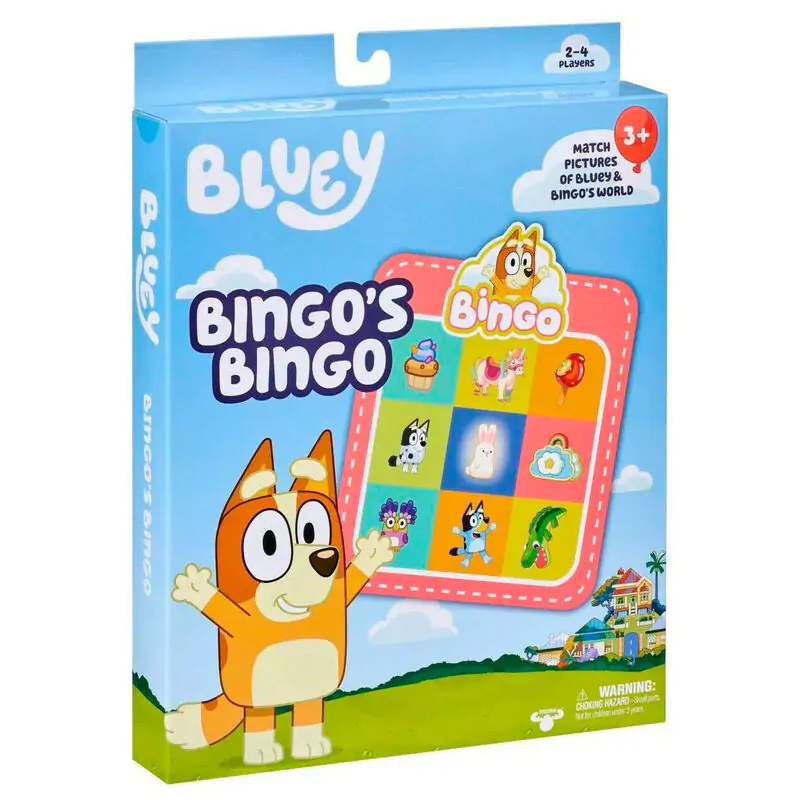 Bluey Bingo - kartová hra bingo produktová fotografia