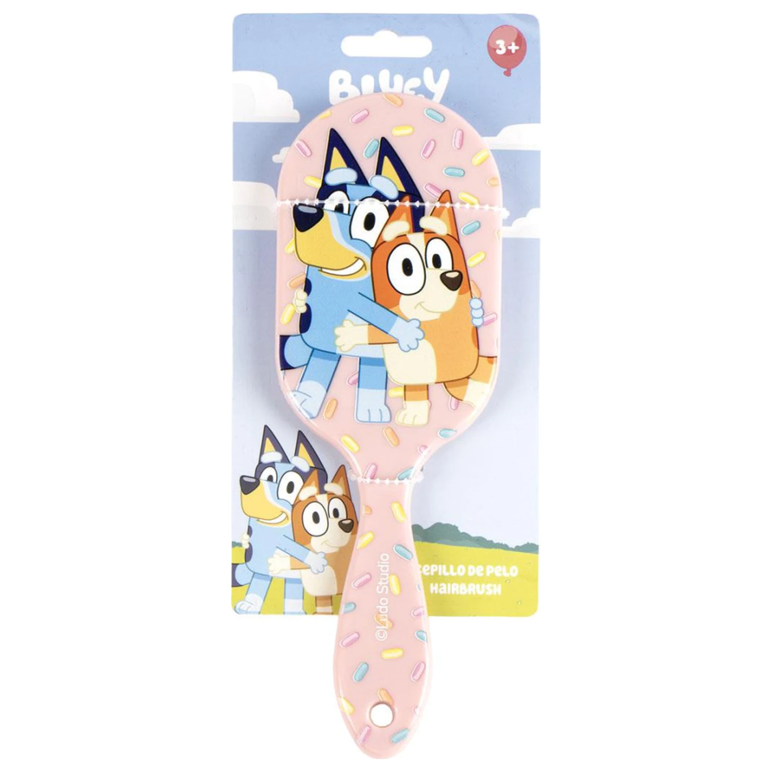 Bluey Bingo kefa na vlasy, hrebeň 20 cm produktová fotografia