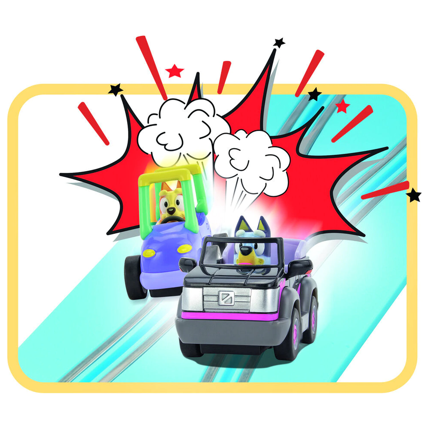 Bluey - Bluey a Bingo Poďme pretekársky okruh produktová fotografia