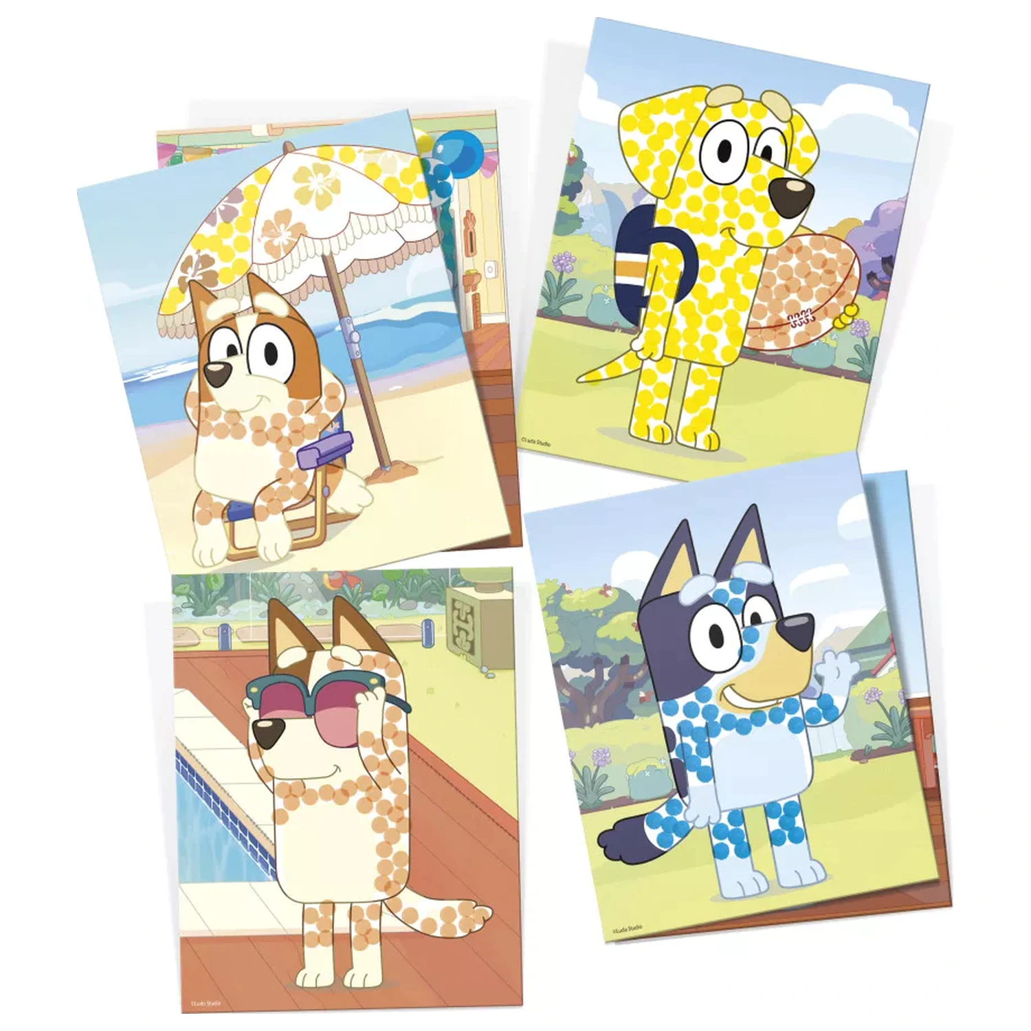 Bluey Cool kreatívna súprava 2 v 1 produktová fotografia