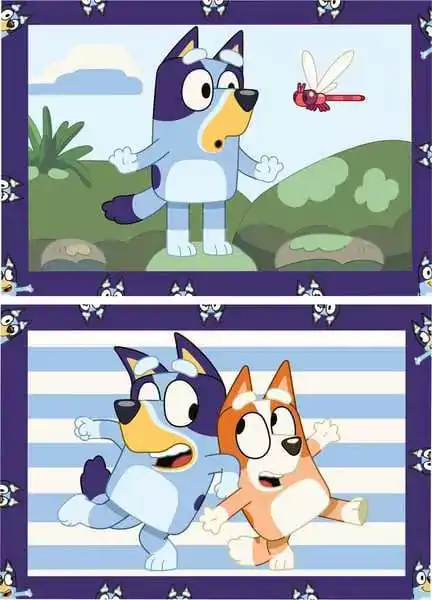 Bluey CreArt Junior Maľovanie podľa čísel Painting Set Bluey & Bingo 22 x 32 cm *German Edition* produktová fotografia