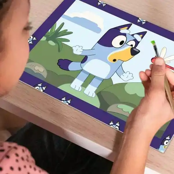 Bluey CreArt Junior Maľovanie podľa čísel Painting Set Bluey & Bingo 22 x 32 cm *German Edition* produktová fotografia