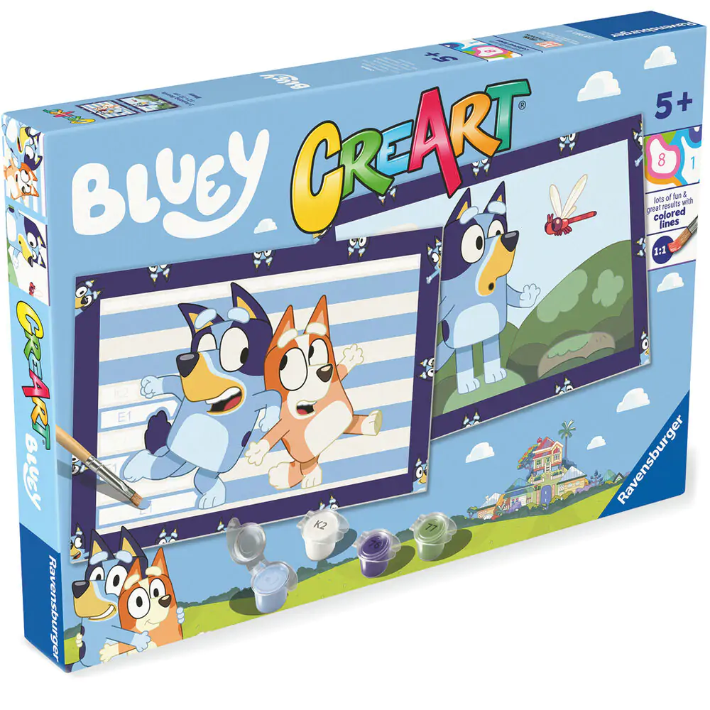 Bluey CreArt Maliarska súprava produktová fotografia