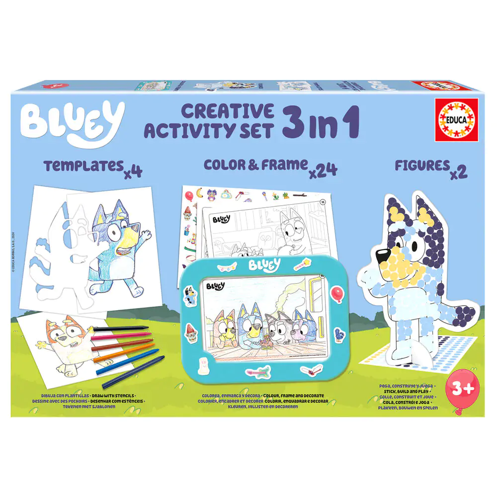Bluey Creative Activity Set 3 v 1 rám produktová fotografia
