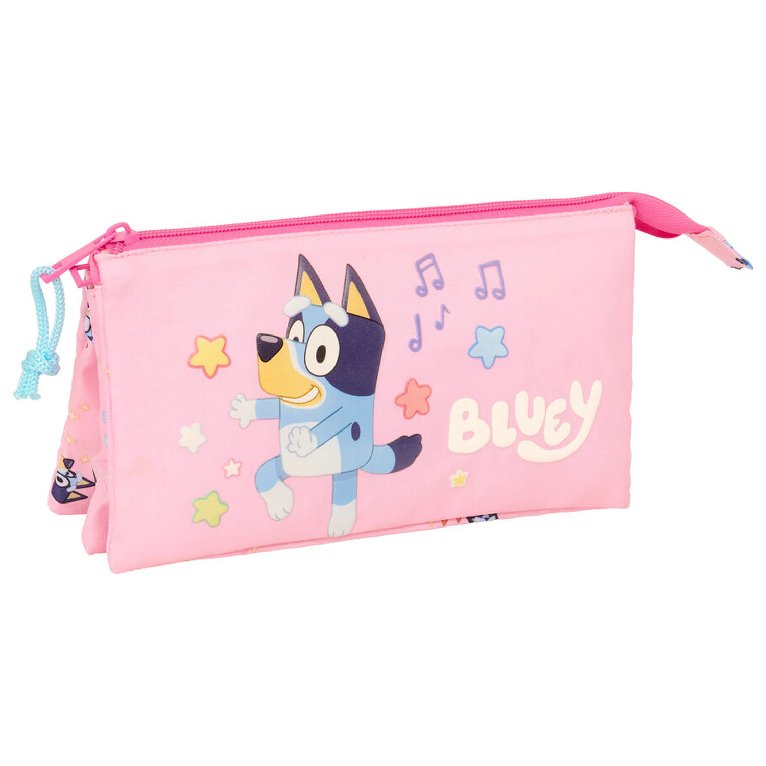 Bluey Dance trojité puzdro na ceruzky produktová fotografia