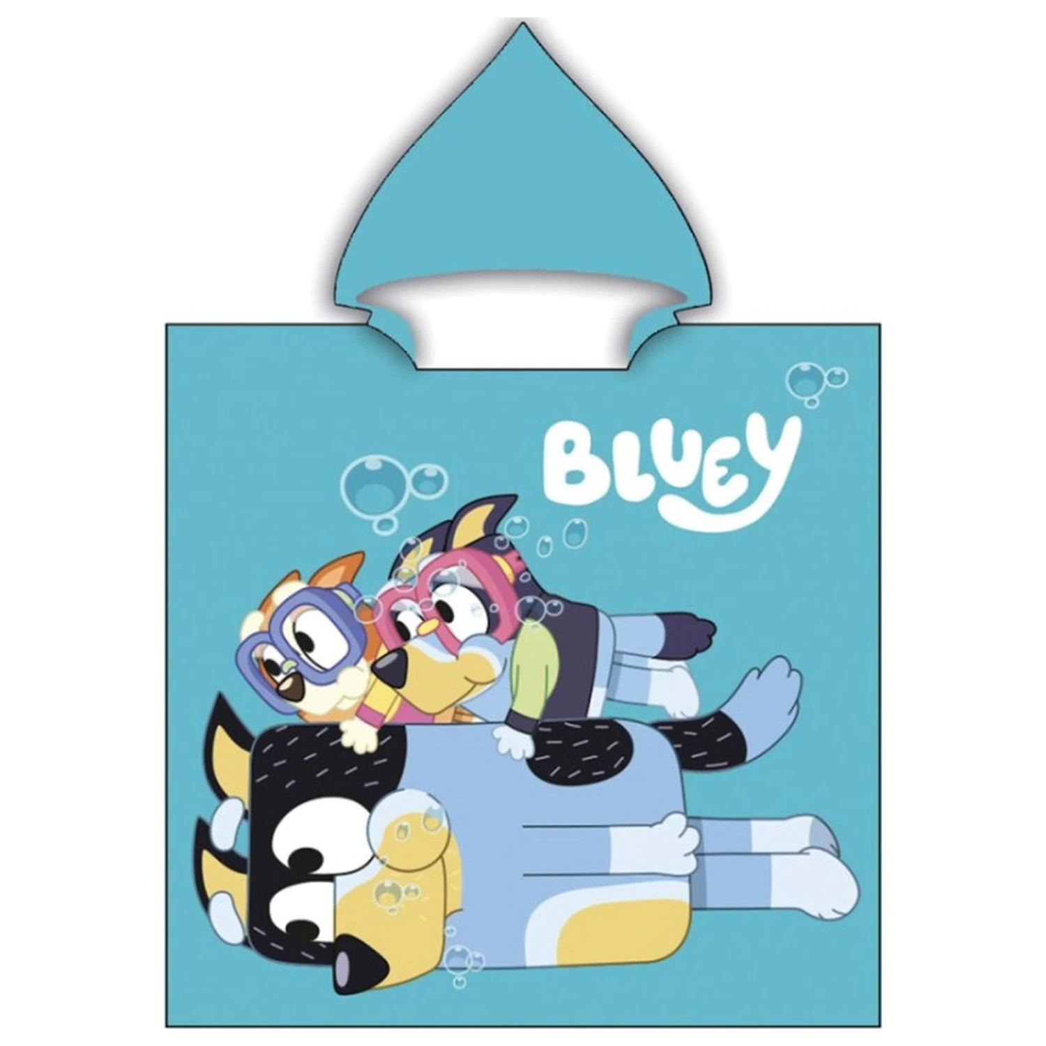 Bluey potápačská plážová osuška pončo 55x110 cm produktová fotografia
