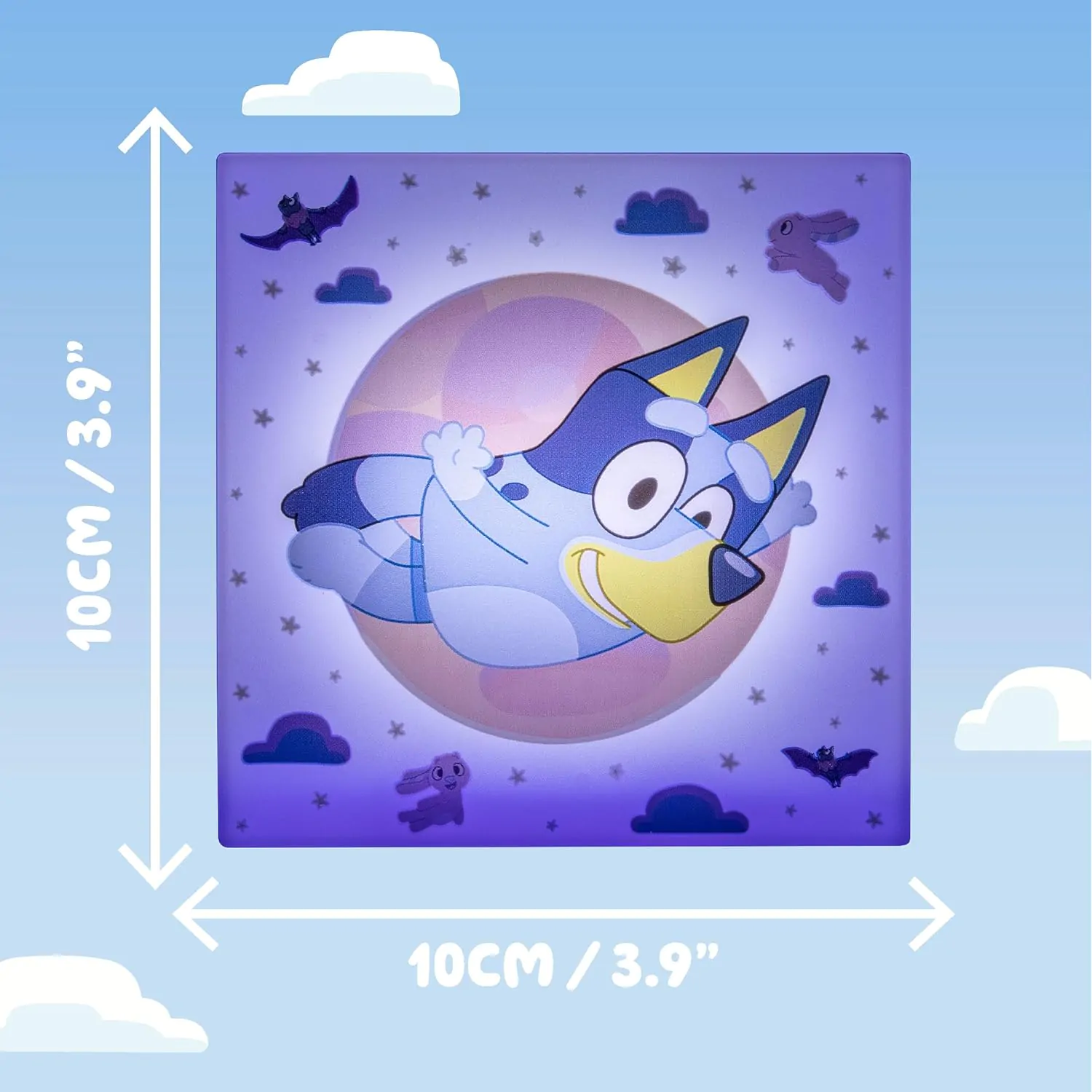 Bluey nočné svetlo 10 cm produktová fotografia