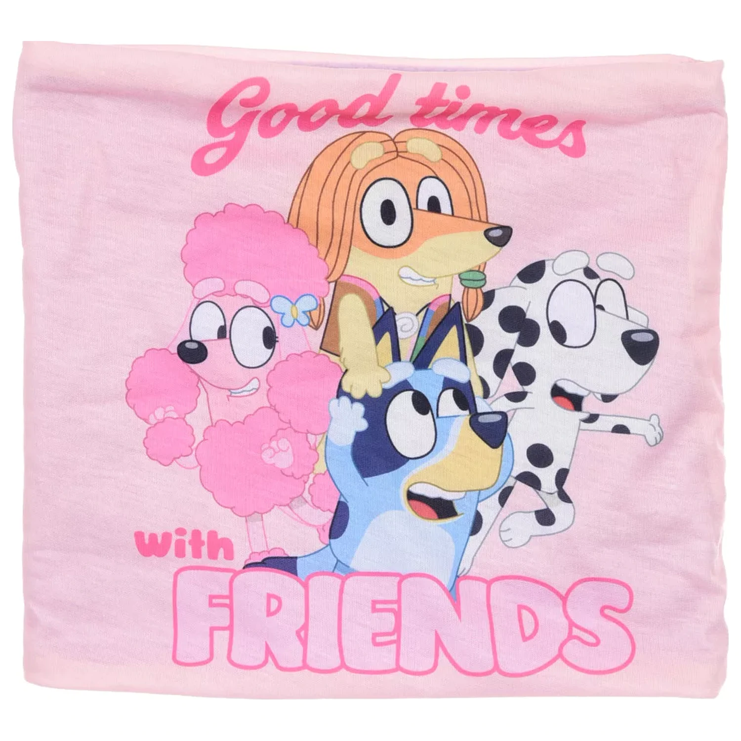 Bluey Good Times detský šál, tunelový šál produktová fotografia