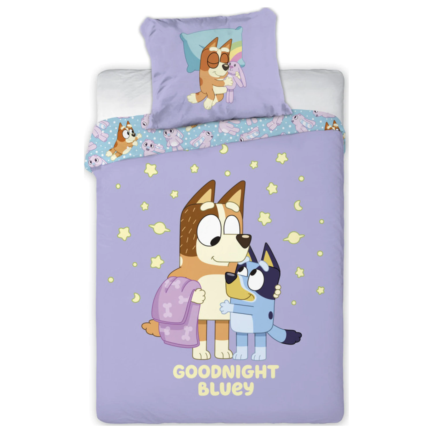 Bluey Goodnight obliečka na perinu produktová fotografia