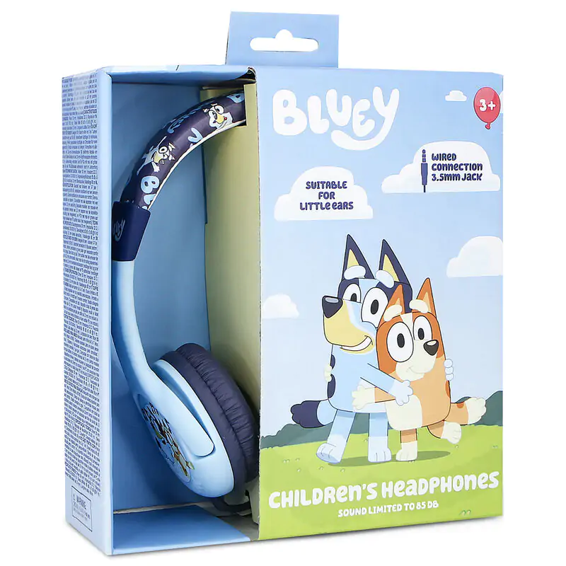 Bluey detské slúchadlá produktová fotografia