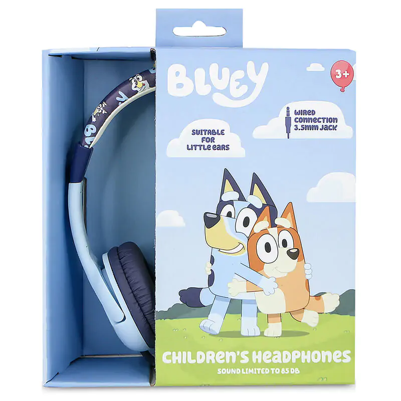Bluey detské slúchadlá produktová fotografia