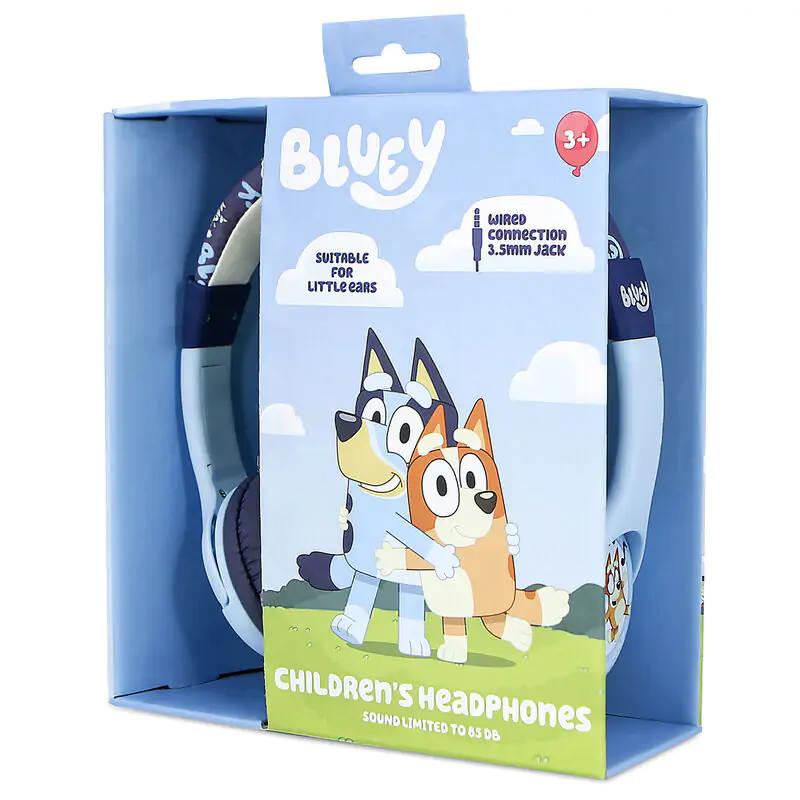 Bluey detské slúchadlá produktová fotografia