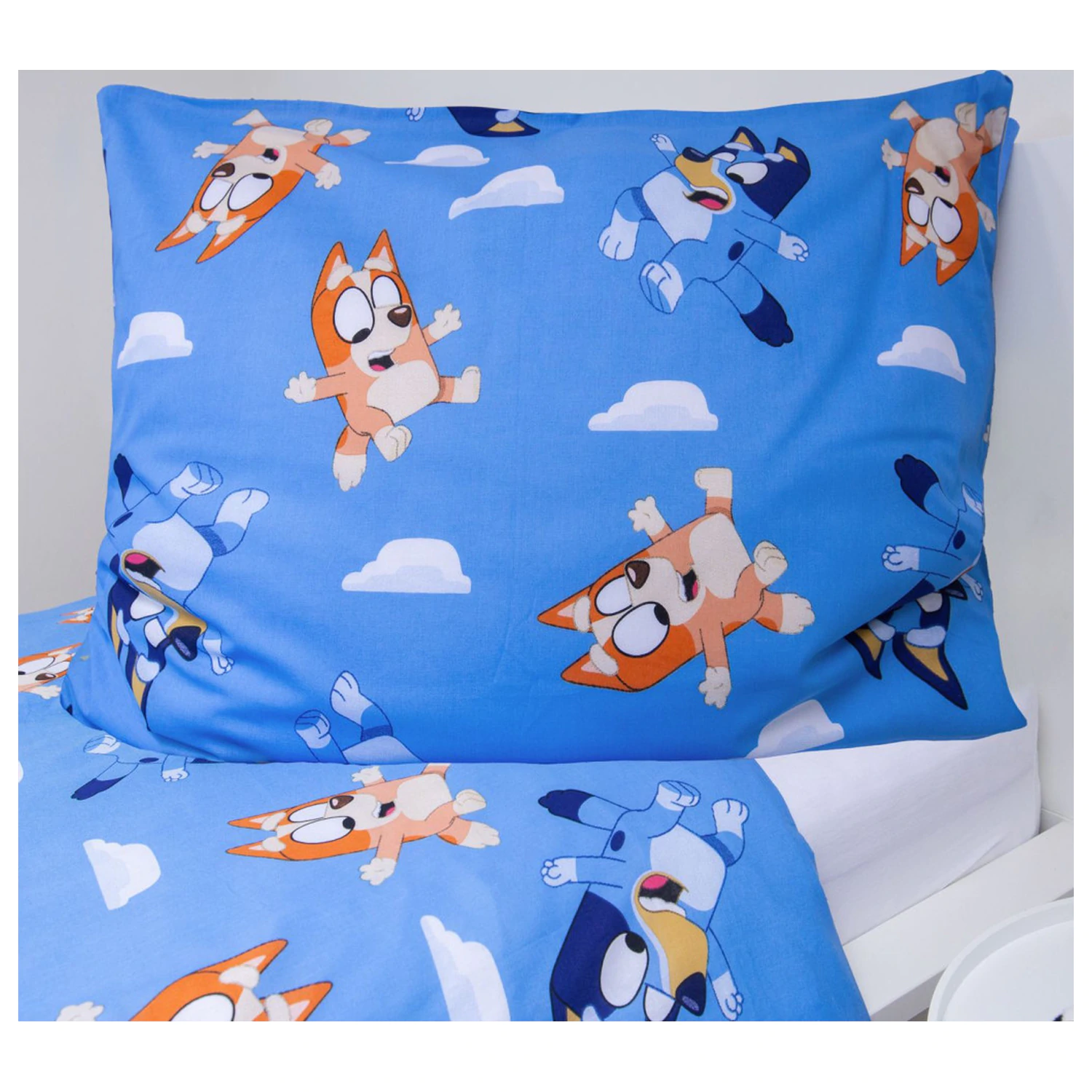 Bluey Šťastná rodina Obliečka na perinu produktová fotografia