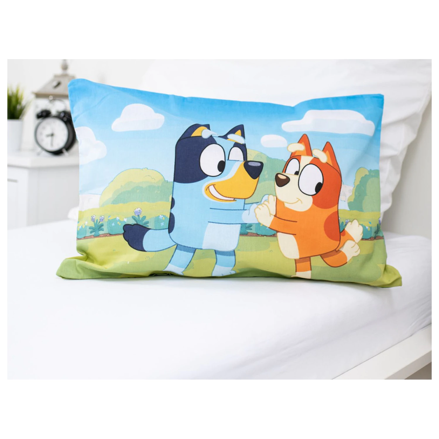 Bluey Šťastná rodinka Detské obliečky na paplón pre predškolákov produktová fotografia