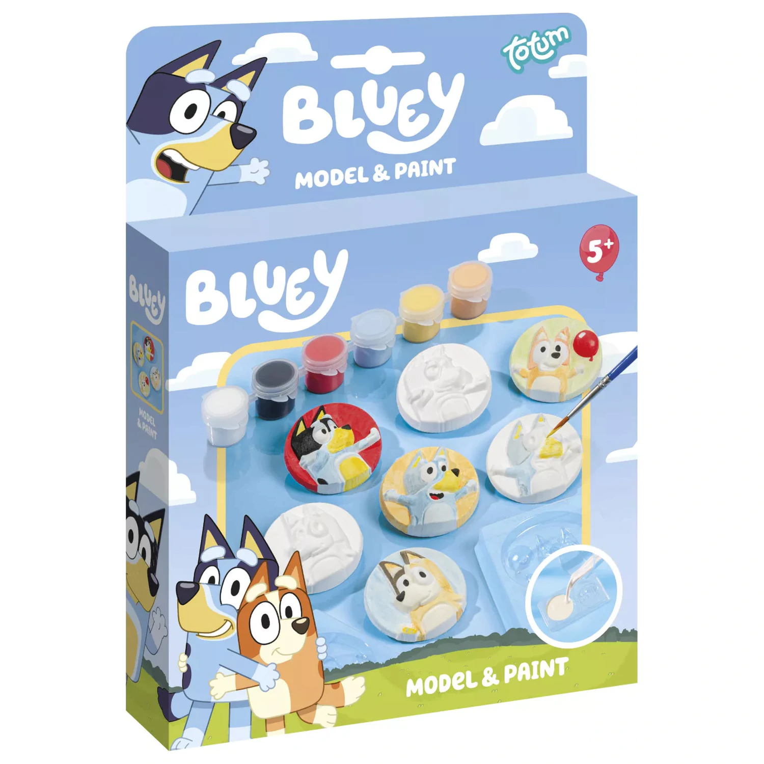 Bluey Sada na odlievanie Happy Plaster produktová fotografia