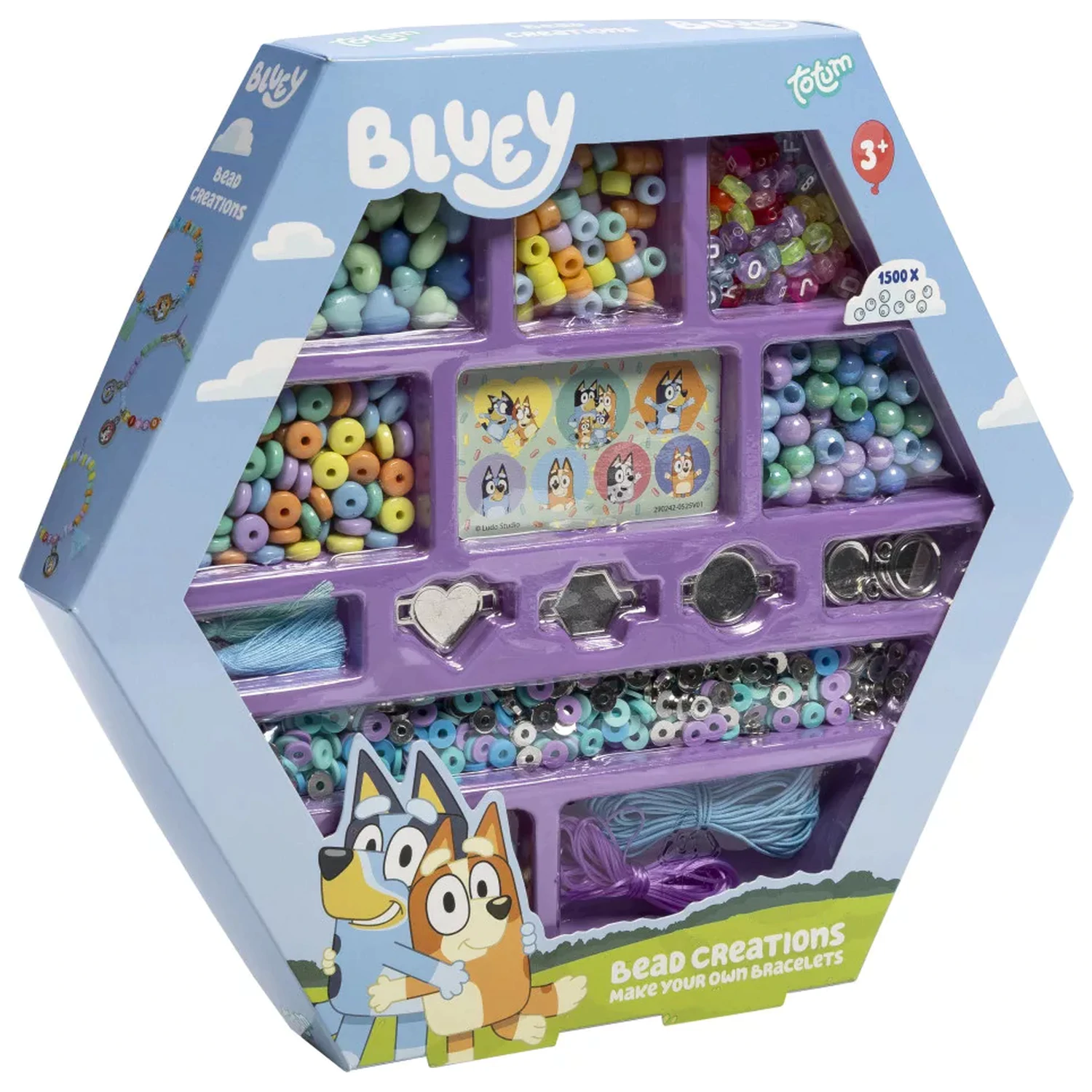 Bluey Happy Súprava na navliekanie korálok produktová fotografia