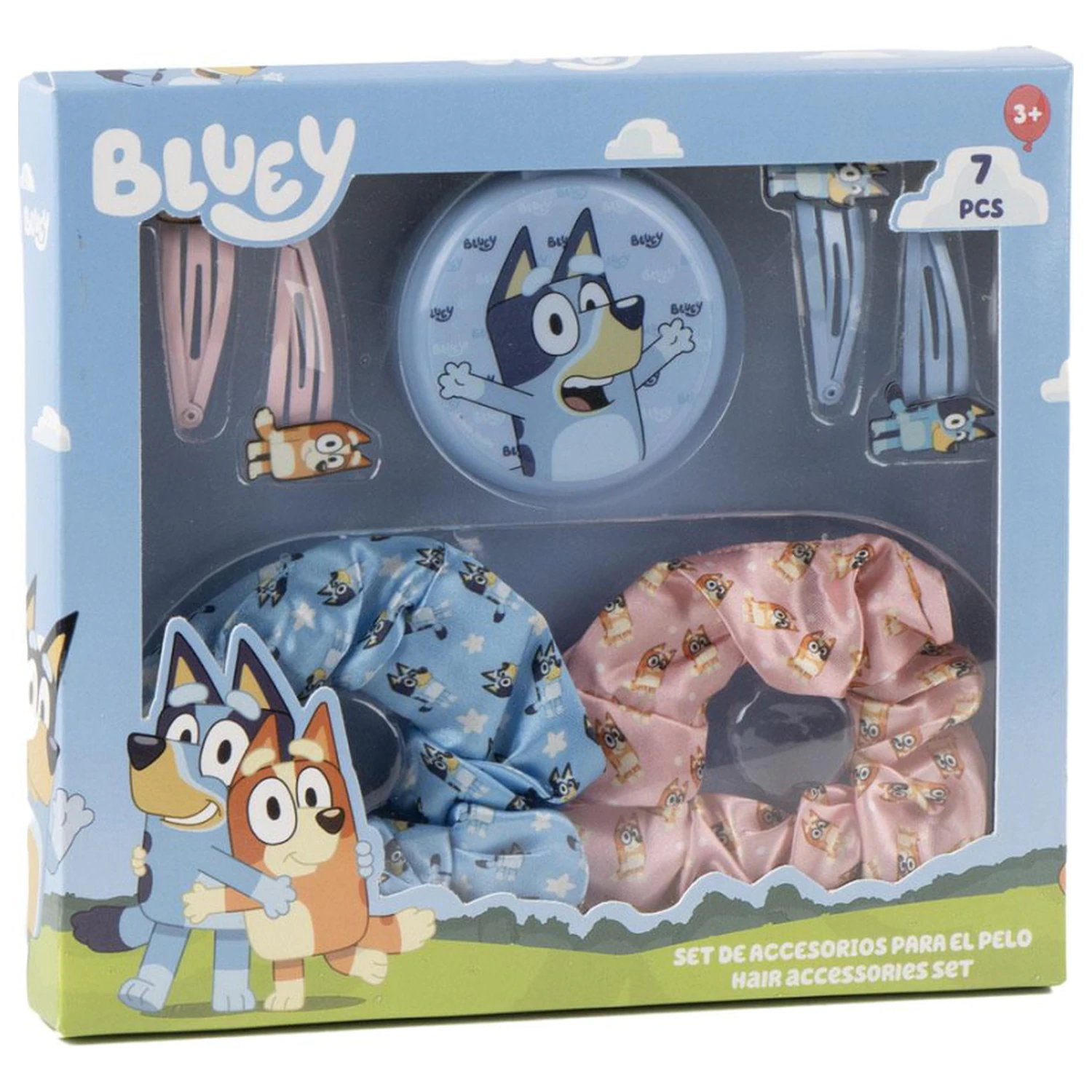 Bluey Happy súprava vlasových doplnkov 7 ks produktová fotografia