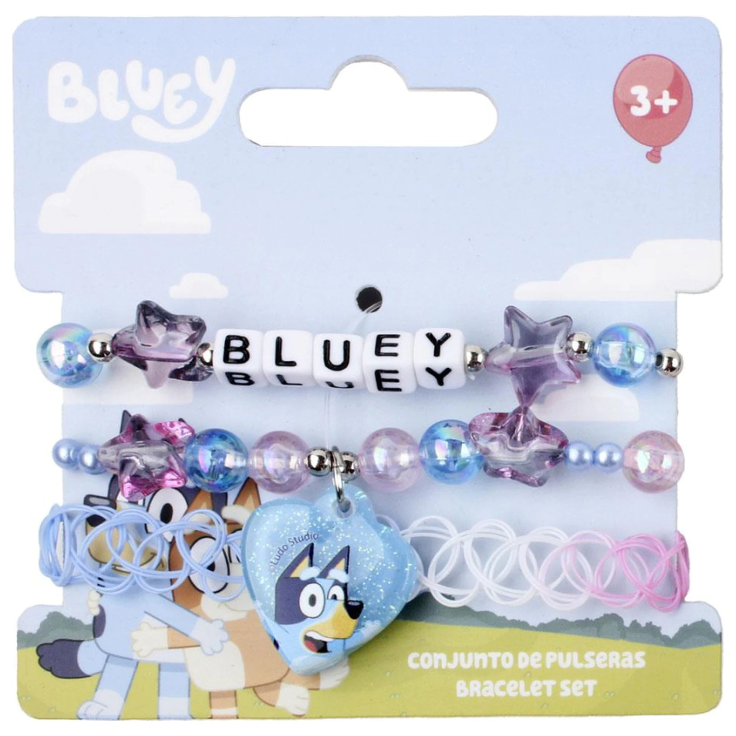 Bluey Súprava náramkov Srdce 3 ks produktová fotografia