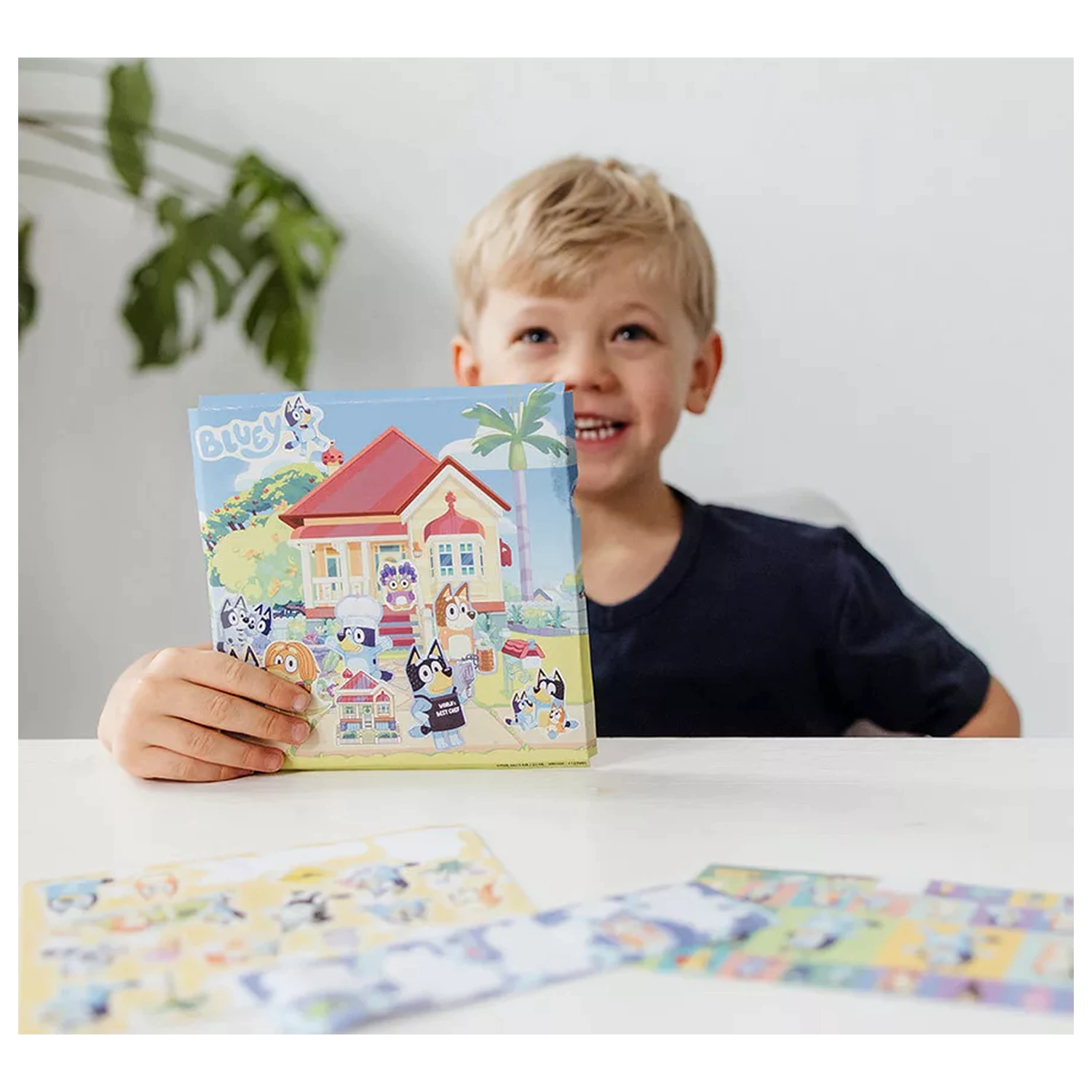 Bluey Domáca sada nálepiek produktová fotografia