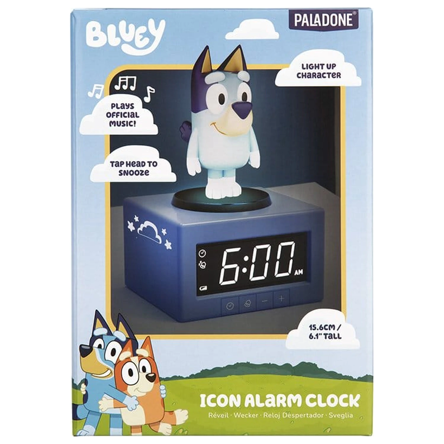 Bluey Icon Budík produktová fotografia