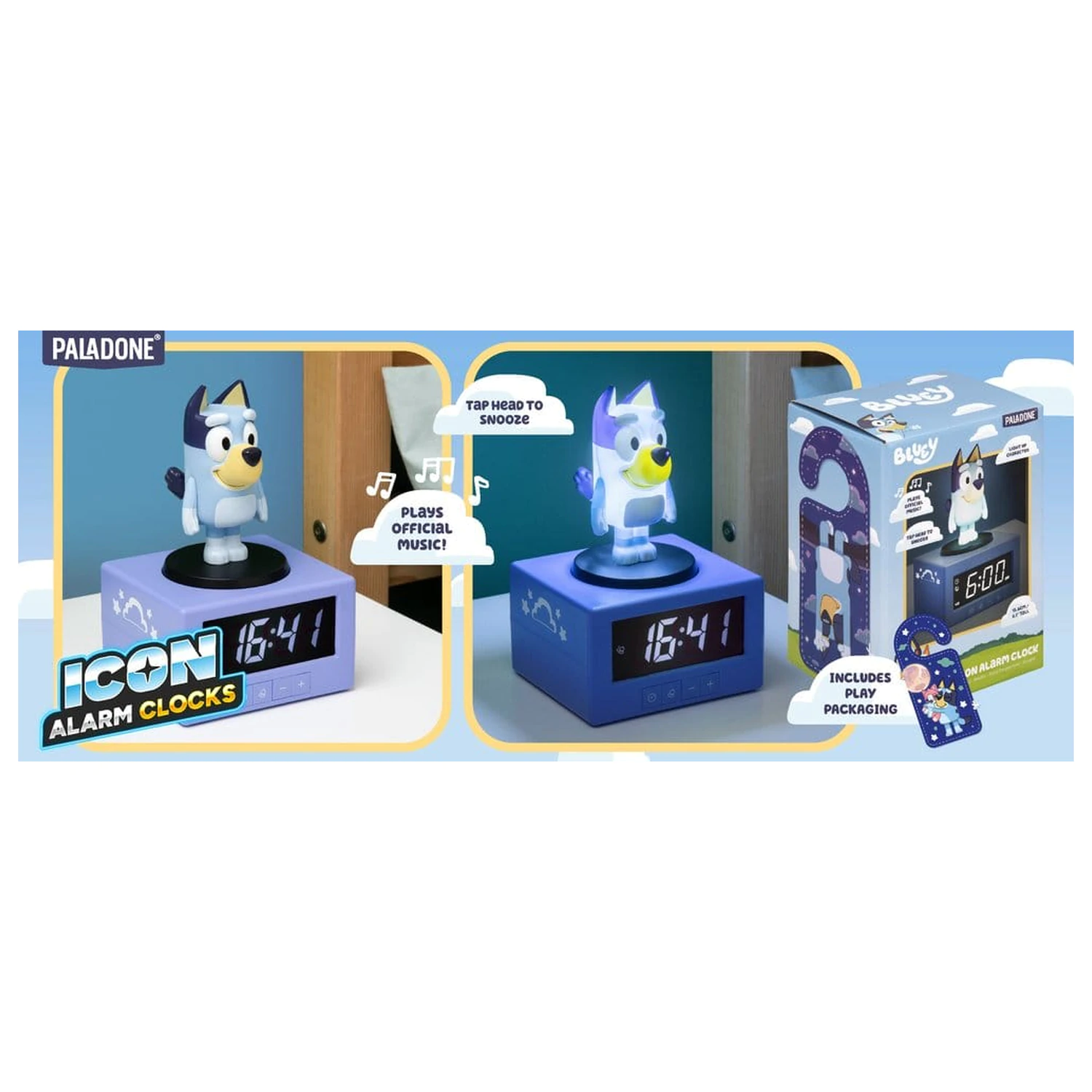 Bluey Icon Budík produktová fotografia