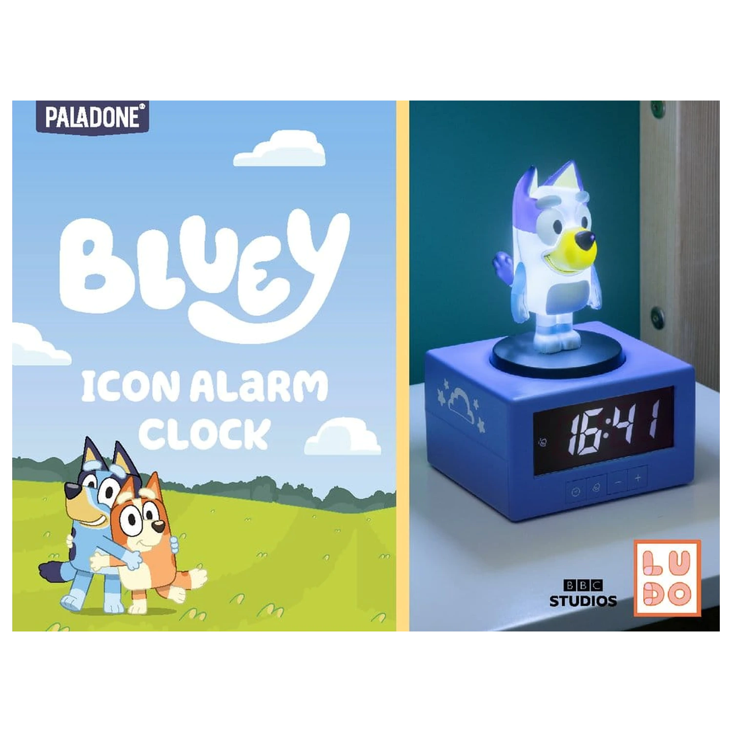 Bluey Icon Budík produktová fotografia