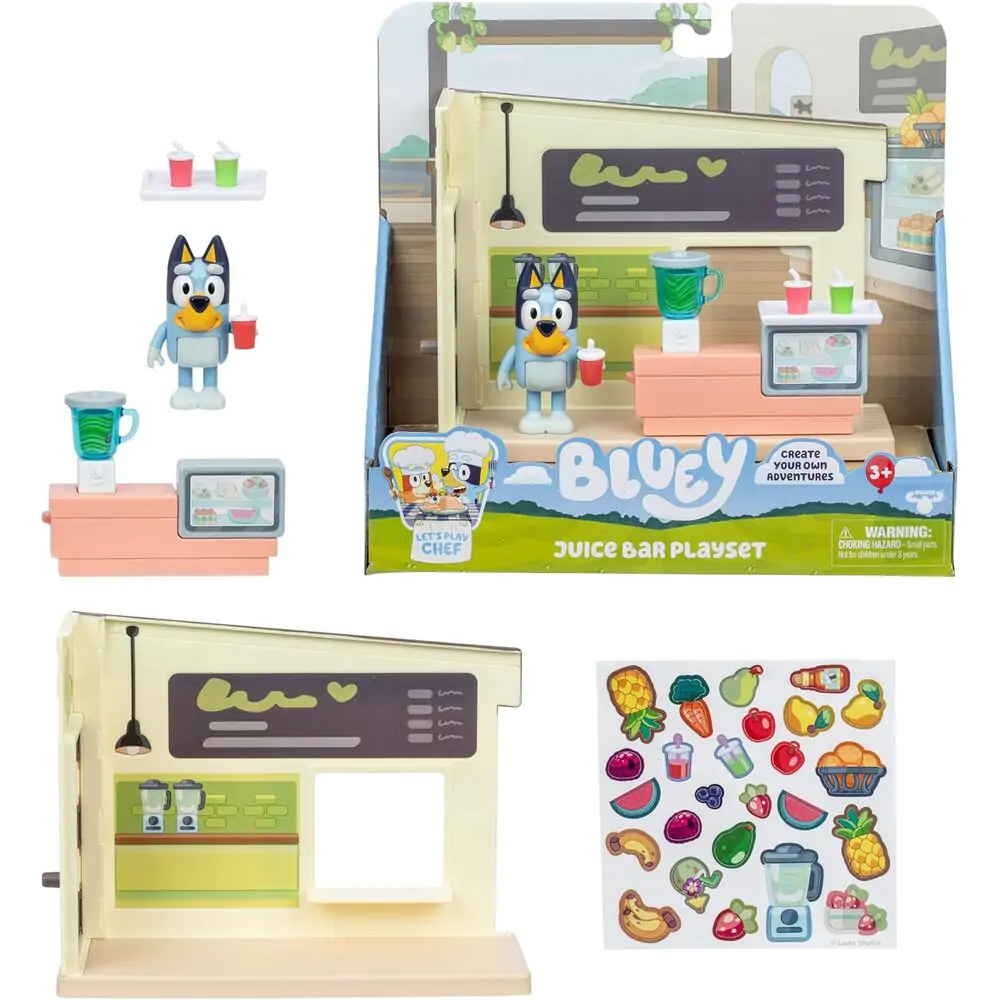 Bluey Juice Shop Mini herný set produktová fotografia