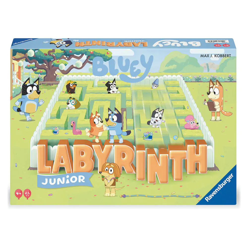 Bluey Junior Labyrinth stolová hra produktová fotografia
